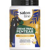 Creme De Pentear Salon Line Super Óleos 1l