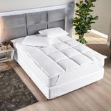 Pillow Top Suavitec Queen - Branco