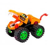 Brinquedo Monster Truck Dino Carrinho Miniatura Picape Fricção 29,5cm