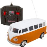 Brinquedo Carrinho De Controle Remoto Kombi Laranja