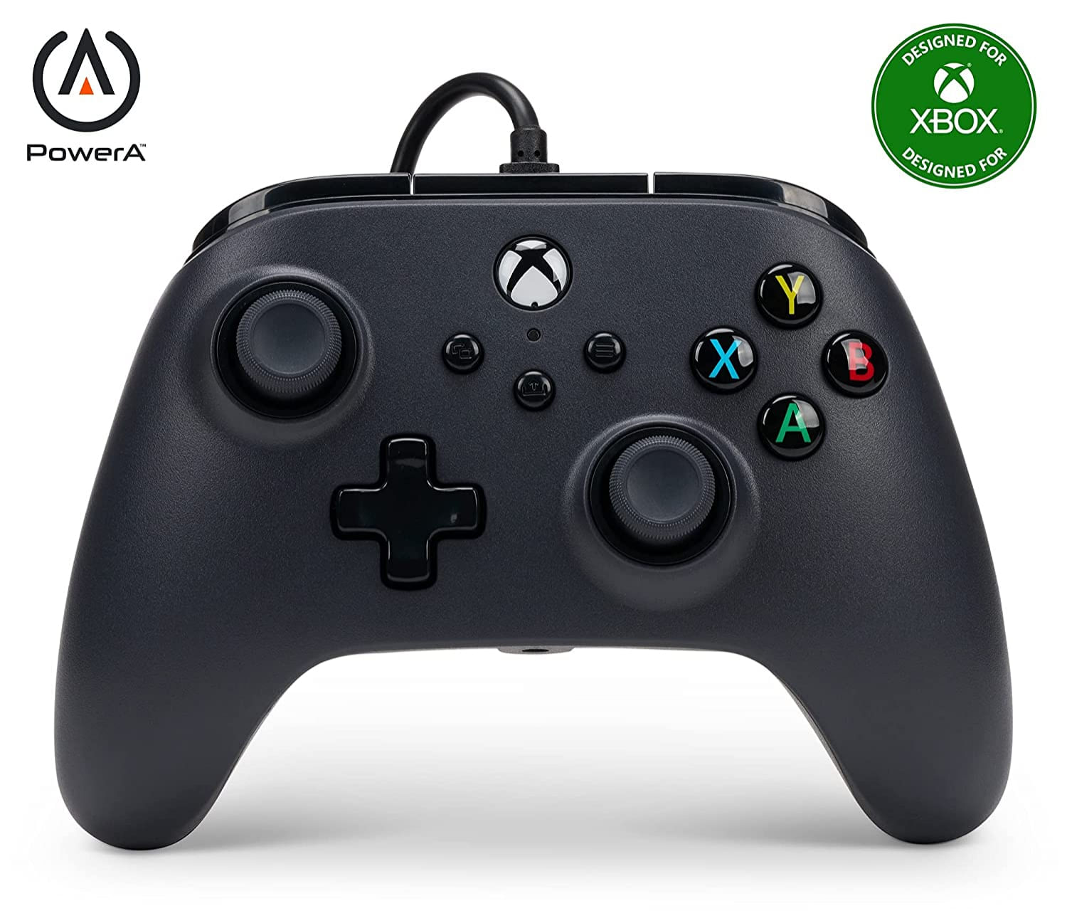 Powera Wired Controller Para Xbox Series X|s - Preto, Gamepad, Controlador De Videogame Com Fio, Controlador De Jogos, Trabalha Com Xbox One - Xbox S