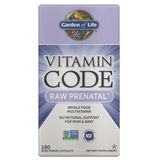 Código De Vitamina Raw Pré-natal 180 Vcaps Por Jardim Da Vida