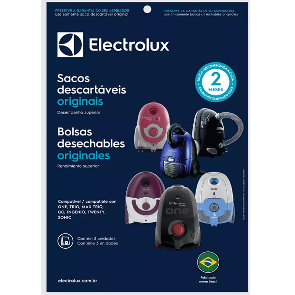 Saco descartável One Trio original