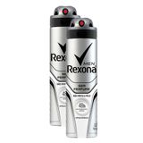 Desodorante Rexona Men Sem Perfume Aerosol Antitranspirante 48h 150ml | Kit Com Duas Unidades