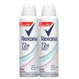 Desodorante Rexona Sem Perfume Aerosol Antitranspirante 72h 150ml | Kit Com Duas Unidades