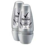 Desodorante Rexona Men Sem Perfume Roll-on Antitranspirante 48h 50ml | Kit Com Duas Unidades