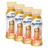 Kit 4 Nutren Senior Mix De Frutas Suplemento Alimentar 200ml