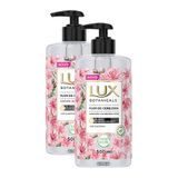 Kit 2 Sabonete Líquido Lux Botanicals Flor De Cerejeira 500ml