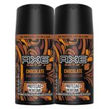 Desodorante Axe Dark Temptation Body Spray Aerosol 150ml | Kit Com Duas Unidades