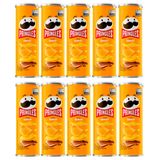 Kit 10 Batata Pringles Queijo 109g