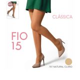 Meia Calça Clássica Fio 15 Selene Bege G