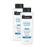 Kit 2x 400ml Hidratante Corporal Neutrogena Body Care Intensive Hidrata &amp; Suaviza