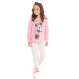 Pijama Infantil Minnie Evanilda Rosa 8