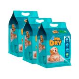 Tapete Higiênico Mr. Dry Para Cães Petiscão 7 Unidades | Kit Com Três Unidades