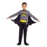 Pijama Infantil Batman Evanilda Preto 10