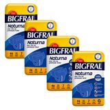 Kit 4 Fralda Geriátrica Bigfral Noturna Tamanho G Com 7 Unidades Cada