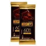 Kit 2 Chocolate Hershey&#39;s Special Dark Tradicional 85g