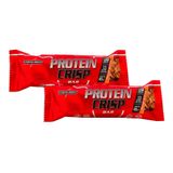 Kit 2 Barra De Proteína Protein Crisp Integralmédica Sabor Manteiga De Amendoim 45g