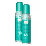 Kit 2 Desodorante Giovanna Baby Sweet Collection Candy Aerosol 48h Com 150ml