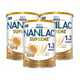 Fórmula Infantil Nanlac Supreme 800g | Kit Com Três Unidades