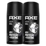 Desodorante Antitranspirante Axe Urban Invisible Anti Manchas Spray | Kit Com Duas Unidades