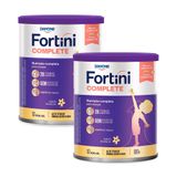 Kit 2 Fortini Complete Baunilha 800g