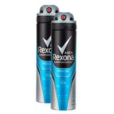 Desodorante Rexona Men Xtracool Aerosol Antitranspirante 48h 150ml | Kit Com Duas Unidades