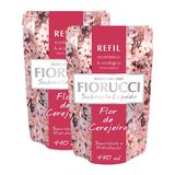 Sabonete Líquido Fiorucci Flor De Cerejeira Refil 440ml | Kit Com Duas Unidades