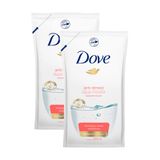 Sabonete Líquido Dove Anti-stress Água Micelar Refil 200ml | Kit Com Duas Unidades