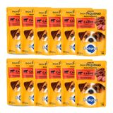 Kit 12 Ração Úmida Para Cachorro Pedigree Adulto Raças Pequenas Sabor Carne Ao Molho Em Sachê 100g