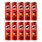 Kit 10 Batata Pringles Churrasco 109g