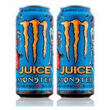 Kit 2 Energético Monster Energy Juice Mango Loco 473ml