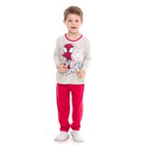 Pijama Infantil Spider-man Evanilda Vermelho 2