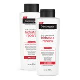 Kit 2x 400ml Hidratante Corporal Neutrogena Body Care Intensive Hidrata &amp; Repara