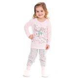 Pijama Infantil Urso Pooh Evanilda Rosa 10