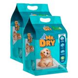 Tapete Higiênico Mr. Dry Para Cães Petiscão 7 Unidades | Kit Com Duas Unidades