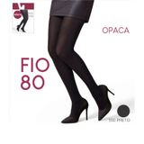 Meia Calça Opaca Fio 80 Selene Preto G