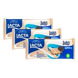 Kit 3 Chocolate Lacta Laka Oreo 80g