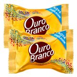 Kit 2 Bombom Lacta Ouro Branco Com 1 Unidade