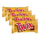 Chocolate Twix Original 40g | Kit Com Quatro Unidades