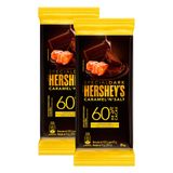 Kit 2 Chocolate Hershey&#39;s Special Dark Caramel&#39;n&#39;salt 85g