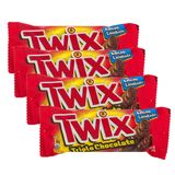 Chocolate Twix Triplo Chocolate Com 40g Edição Limitada | Kit Com Quatro Unidades