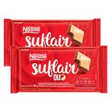 Kit 2 Chocolate Nestlé Suflair Duo 80g