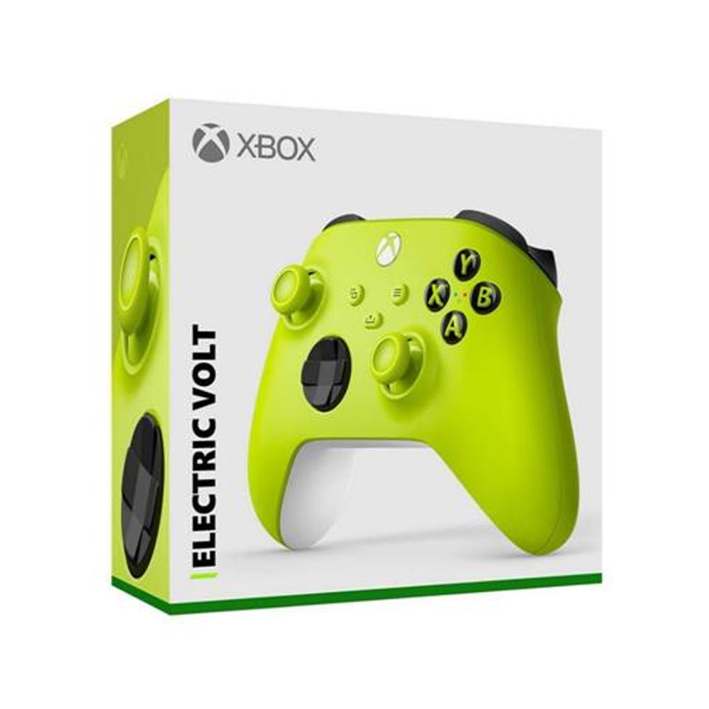 Controle Xbox Series E One Electric Volt Verde