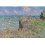 Quadro Decorativo Claude Monet Cliff Walk at Pourville - PT0003