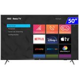 Tv 50p Aoc Led Roku Smart 4k Wifi - 50u6125/78g