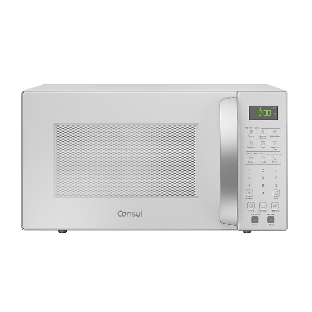 Micro-ondas Consul 32 Litros Branco Com Menu Fácil - Cms46ab 110v