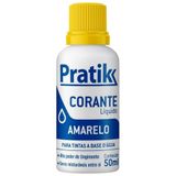 Corante Pratik Líquido Branco 50ml - Embalagem Com 12 Unidades