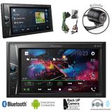 Multimidia Auto 2din Pioneer Bluetoot Usb Aux Dmh-g228bt+cam