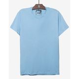 T-shirt Básica Azul Claro-azul Claro-m